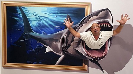 موزه سه بعدی مالزی, بازدید از موزه سه بعدی مالزی, بخش دریایی موزه سه بعدی مالزی