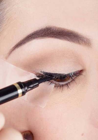 آرایش, آرایش چشم, آموزش کشیدن خط چشم