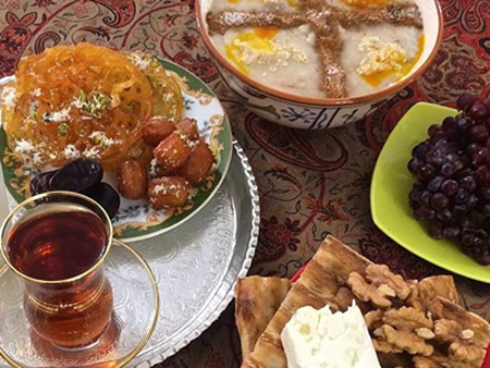 سحری مناسب, لیست غذاهای مناسب سحری