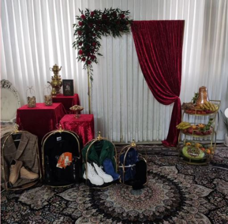  عکس خنچه عقد داماد