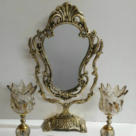 مراقبت از آینه و شمعدان