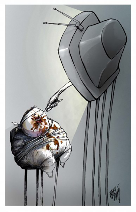 کاریکاتور, کاریکاتور های اجتماعی