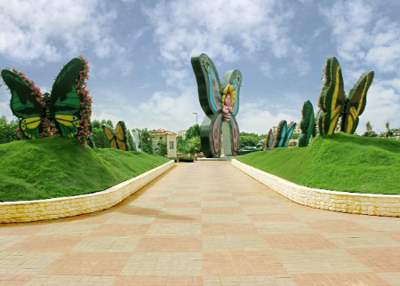 تصاویر باغ پروانه دبی