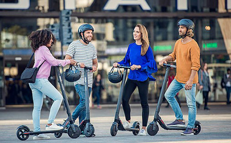 قابلیت حمل و جابه‌جایی دوچرخه در مقابل اسکوتر برقی, میزان راحتی اسکوتر برقی یا دوچرخه, دلیل استفاده از اسکوتر برقی