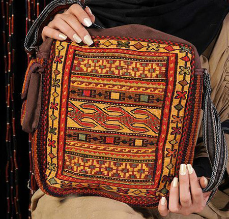 شیک ترین کیف های گلیمی, مدل کوله پشتی گلیمی