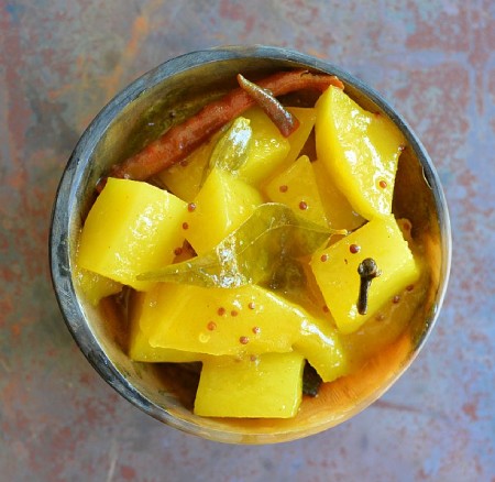 طرزتهیه ترشی انبه سبز