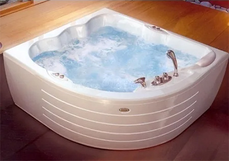 راهنمای خرید جکوزی, معایب جکوزی, جکوزی خانگی کنج