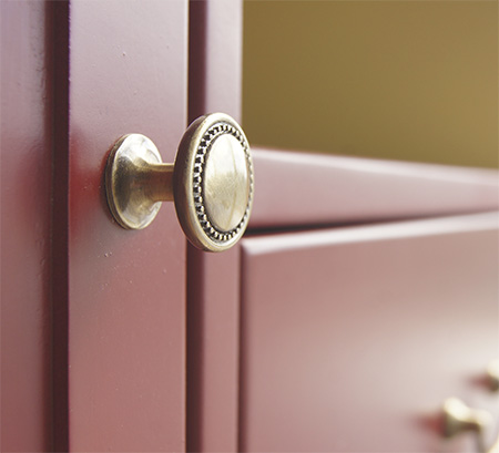 انواع دستگیره در, دستگیره اتاق خواب, دستگیره درب توپی