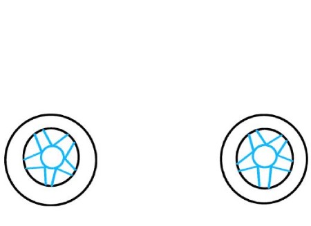 نقاشی آسان موتور سیکلت