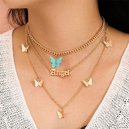 راهنمای خرید زیورآلات, خرید زیورآلات و النگو, انواع گردنبند