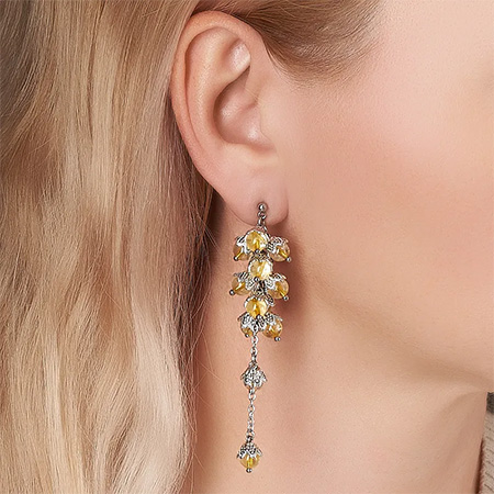 راهنمای خرید زیورآلات, خرید زیورآلات و النگو, انتخاب گوشواره آویزدار طلا