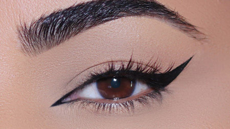 خط چشم روباهی,مدل خط چشم روباهی,آرایش چشم روباهی برای انواع حالت‌های چشم