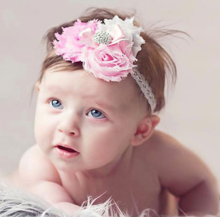 مدل هدبند نوزادی,هدبندهای بچگانه,مدل هدبند و کش بچگانه