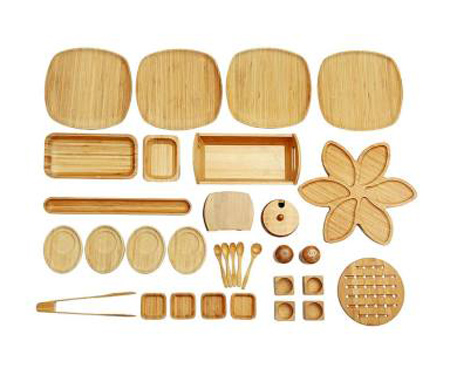 جدیدترین ظروف بامبو,ظروف شیک بامبو