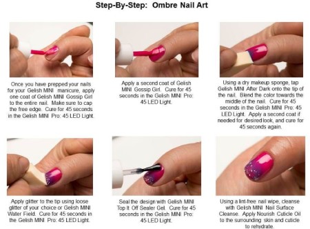 ایده‌هایی برای طراحی آمبره ناخن