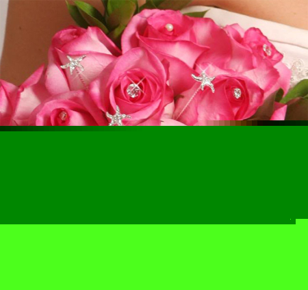  گل ارکیده صورتی برای دسته گل عروس