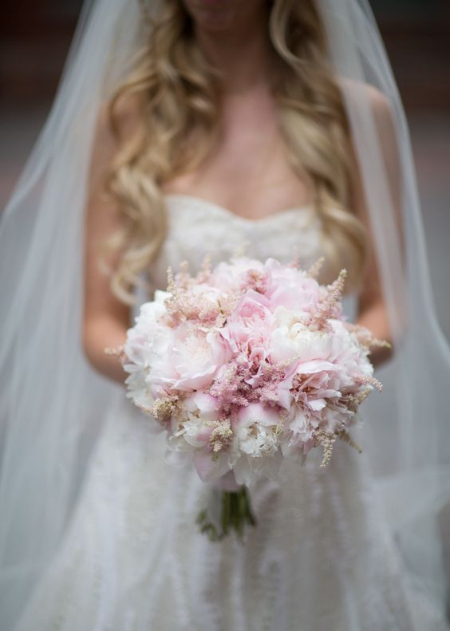  مدل های جدید دسته گل عروس صورتی