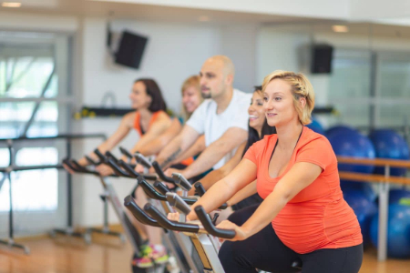 تمرینات دوچرخه ثابت