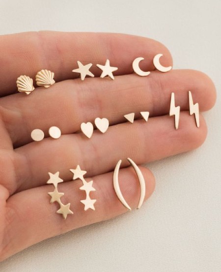 مدل های گوشواره میخی