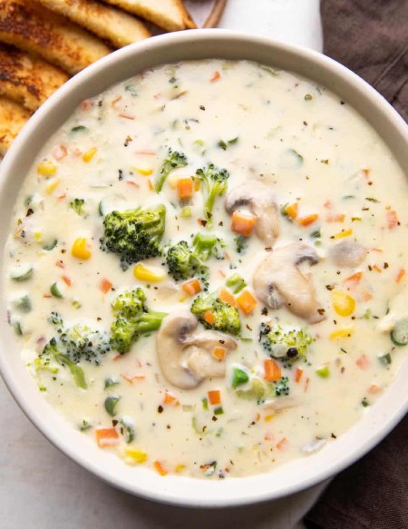 طرز تهیه سوپ برای سرماخوردگی و گلو درد