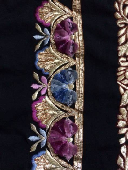 کاربردهای مخمل دوزی