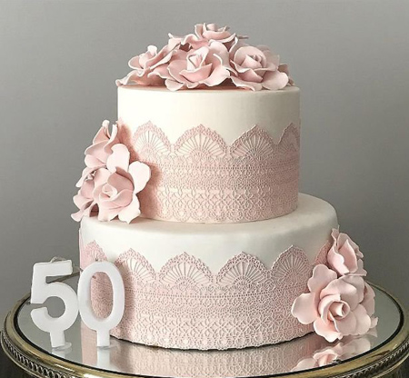 تبریک سالروز ازدواج, کیک سالروز ازدواج