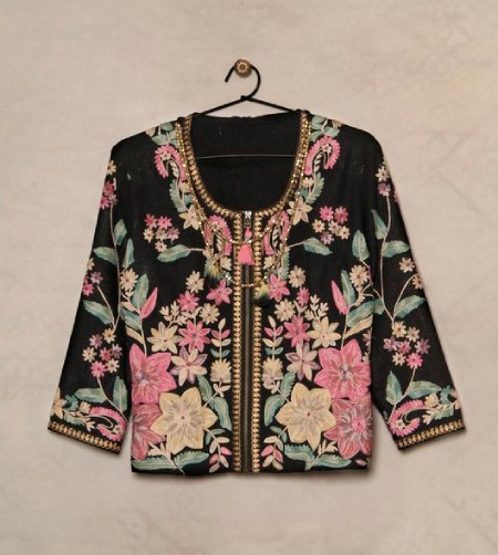 طرح و رنگ کت های سوزن دوزی