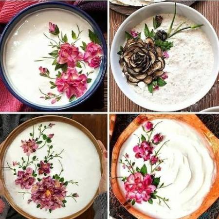 نقاشی روی ماست