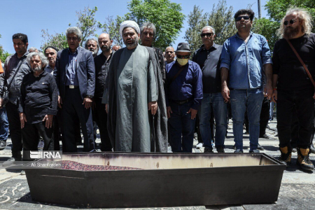 مراسم تشییع پیکر زری خوشکام,اخبار فرهنگی,خبرهای فرهنگی 