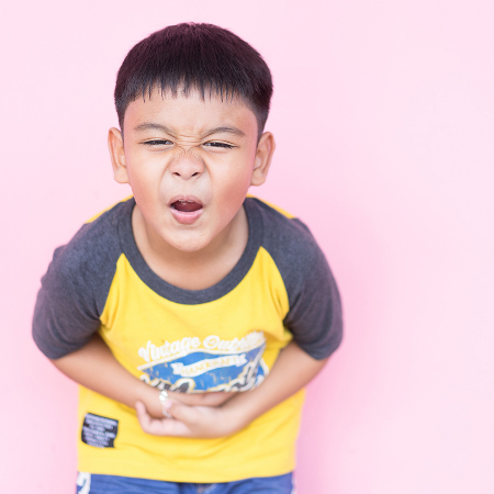 میگرن شکمی, علائم میگرن شکمی در کودکان