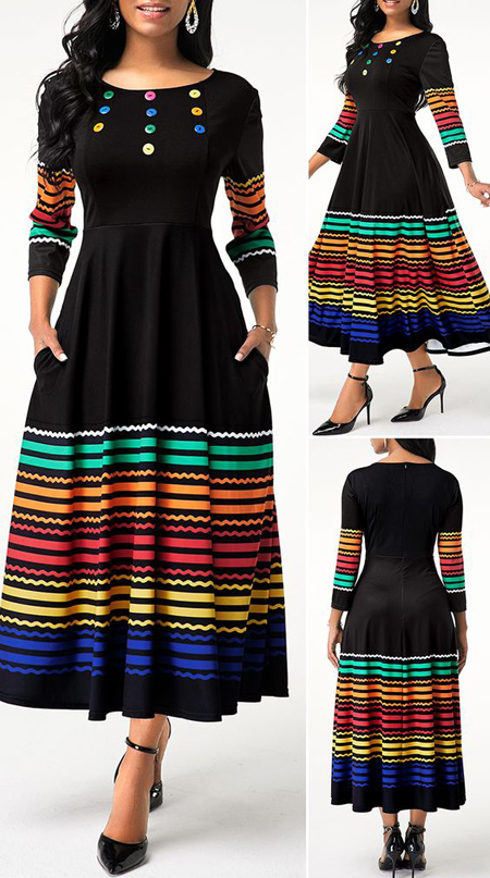 لباس ماکسی چیست, ماکسی نخی