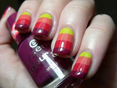 دیزاین ناخن,طراحی ناخن,ناخن های آماده