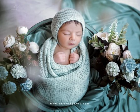 عکاسی نوزاد آتلیه سروش