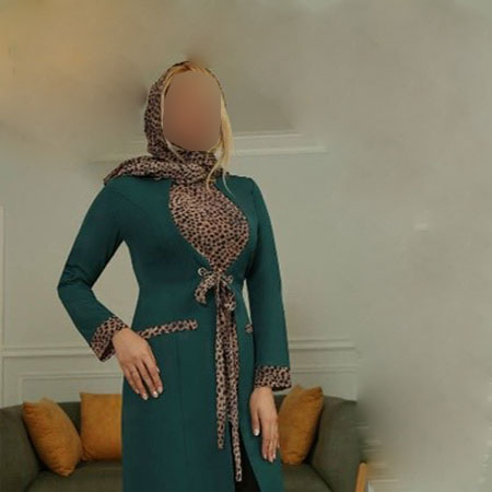 ترکیب رنگ کله غازی و طوسی, ترکیب رنگ سبز کله غازی, مانتو رنگ کله غازی