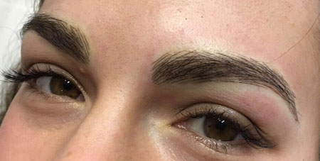 ابروی هایپر نچرال, ابروی نچرال, مدل برداشتن ابرو نچرال