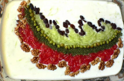 تزیین ماست و خیار , تصاویر تزیین ماست وخیار