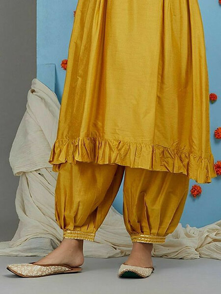 شلوار هندی راحتی,طرح های متنوع شلوار هندی,شلوارهای جدید هندی