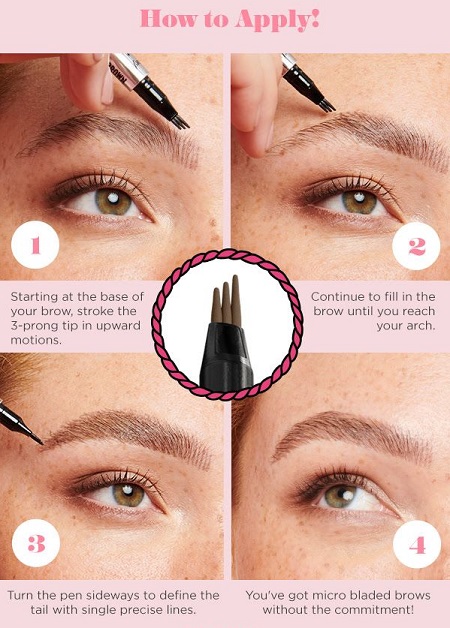 راهنمای خرید ماژیک ابرو, عوارض ماژیک ابرو, ماژیک ابرو هاشور