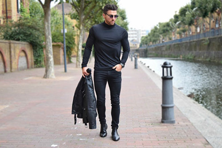 مهارت هایی برای تیپ مشکی, خوشتیپی با لباس مشکی