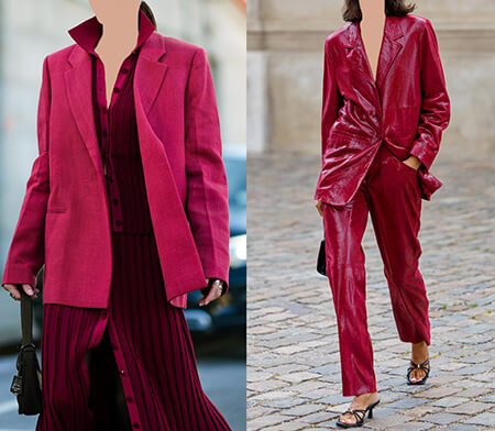 ویوا مگنتو,مانتوهای رنگ ویوا مگنتو,مدل مانتو به رنگ سال 2023