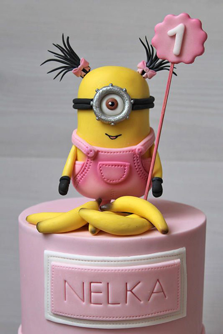 جدیدترین مدل کیک تولد مینیون,کیک تولد با تم مینیون