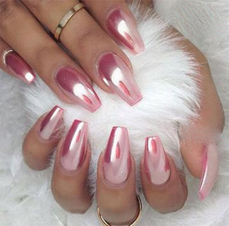 لاک آینه ای, مدل های لاک آینه ای یا کروم, مدل های لاک آینه ای