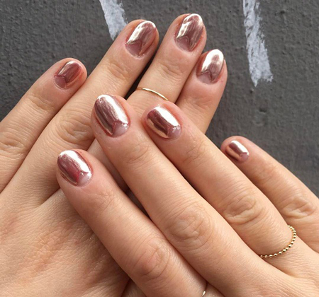 لاک آینه ای, مدل های لاک آینه ای یا کروم, مدل های لاک آینه ای