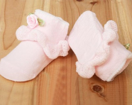 مدل جوراب بافتنی بچه گانه, مدل کفش بافتنی