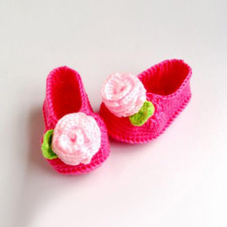 مدل جوراب بافتنی بچه گانه, مدل کفش بافتنی