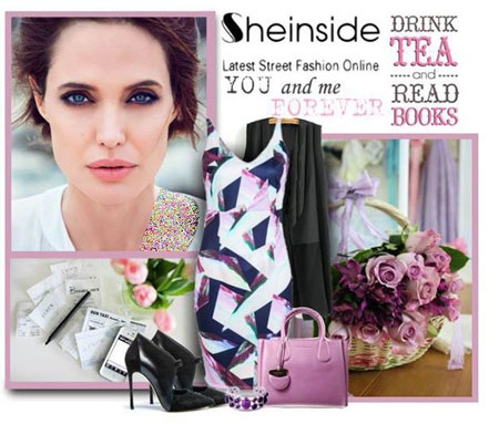 مدل لباس بهاری, لباس بهاری آنجلینا جولی