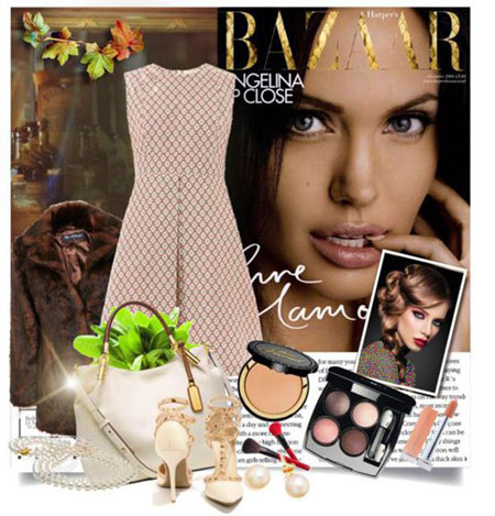 ست کردن لباس بهاری,ست لباس بهاری آنجلینا جولی