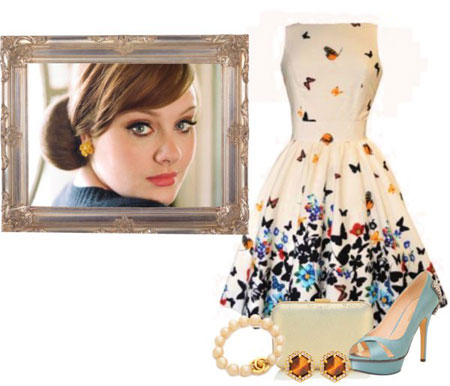 لباس بهاری به سبک آدل,لباس های بهاری آدل