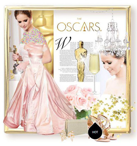 ست لباس شب به سبک جنیفر لارنس, لباس شب به سبک جنیفر لارنس