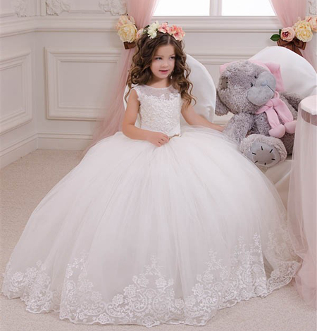 شیک ترین مدل لباس عروس بچه گانه,لباس عروس بچه گانه